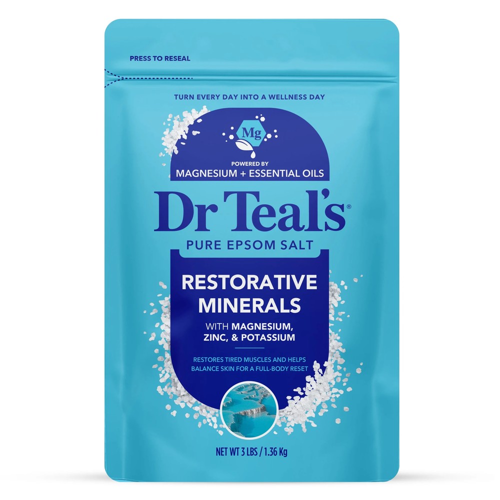 Dr Teal's Restorative Magnesium Soak 3 lbs