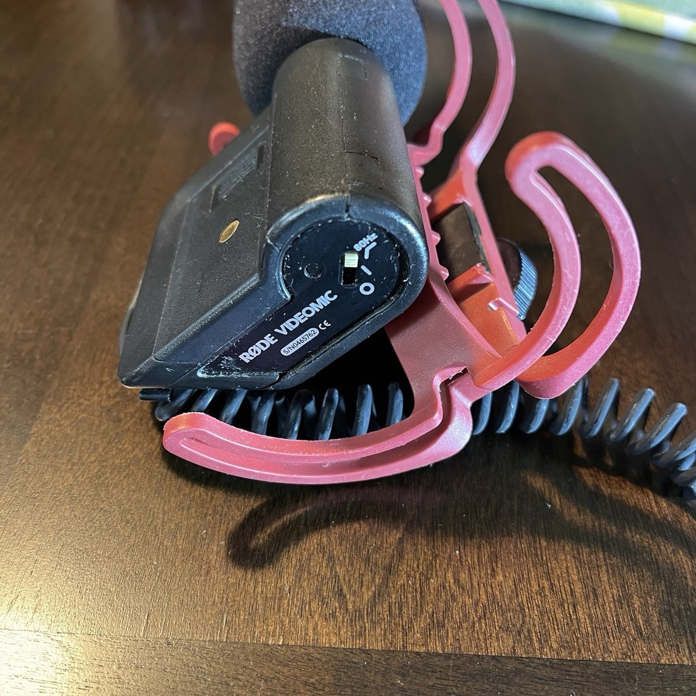 Rode VideoMic Shotgun On Camera