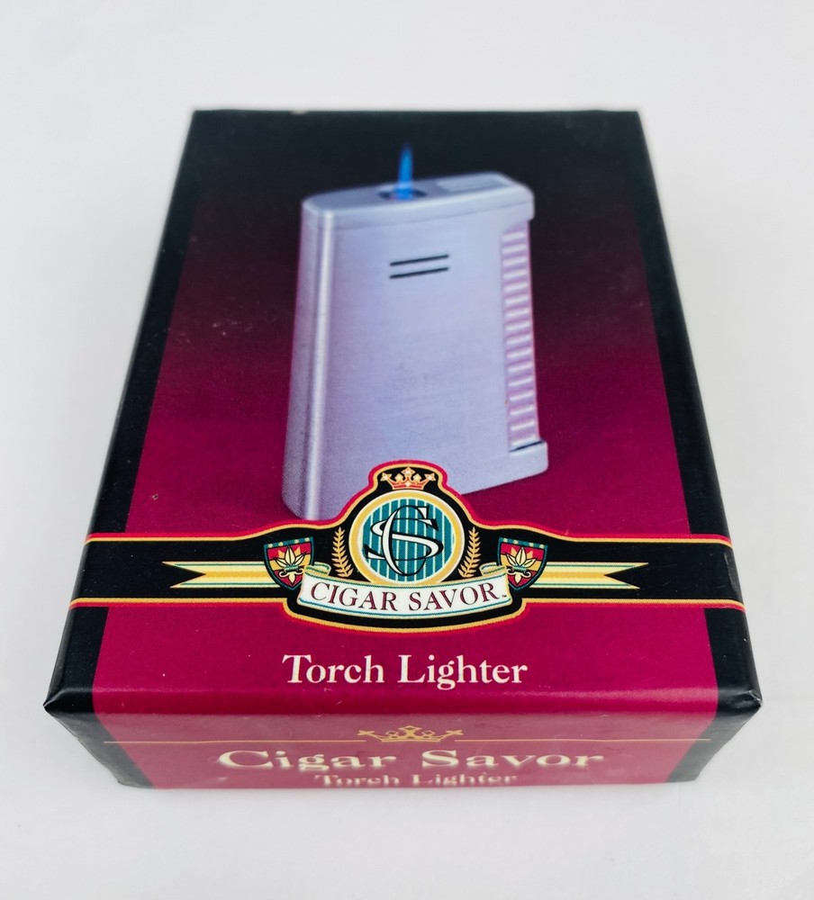 Cigar Savor Torch Lighter – New in Box