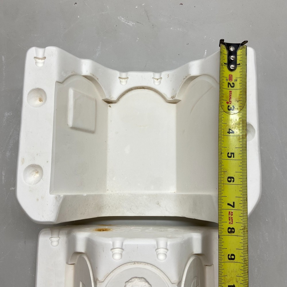 Ceramic Slip Casting Mold Corner Fireplace Scioto #S752 Vintage 1983