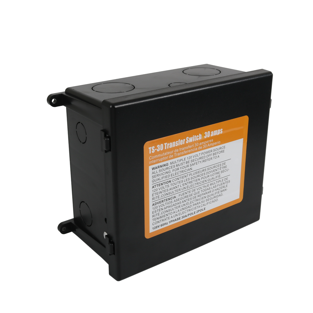 TS-30 30 Amp Automatic Transfer Switch For Inverter, shore power or generators