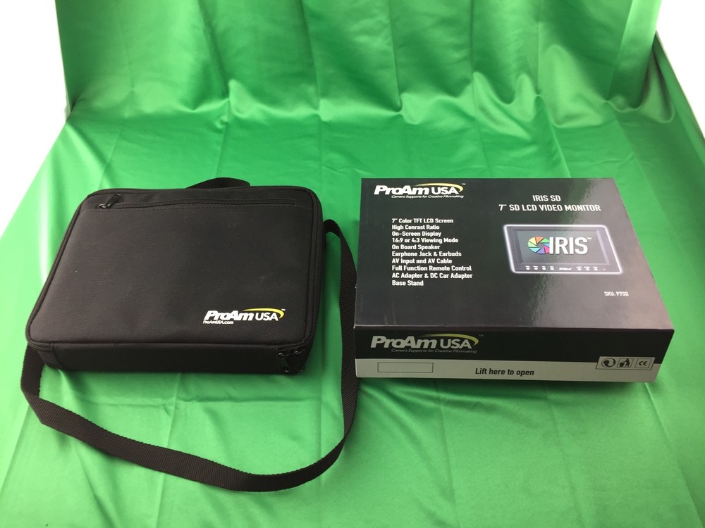 ProAm 7" Iris SD On-Camera/Crane LCD Monitor Kit