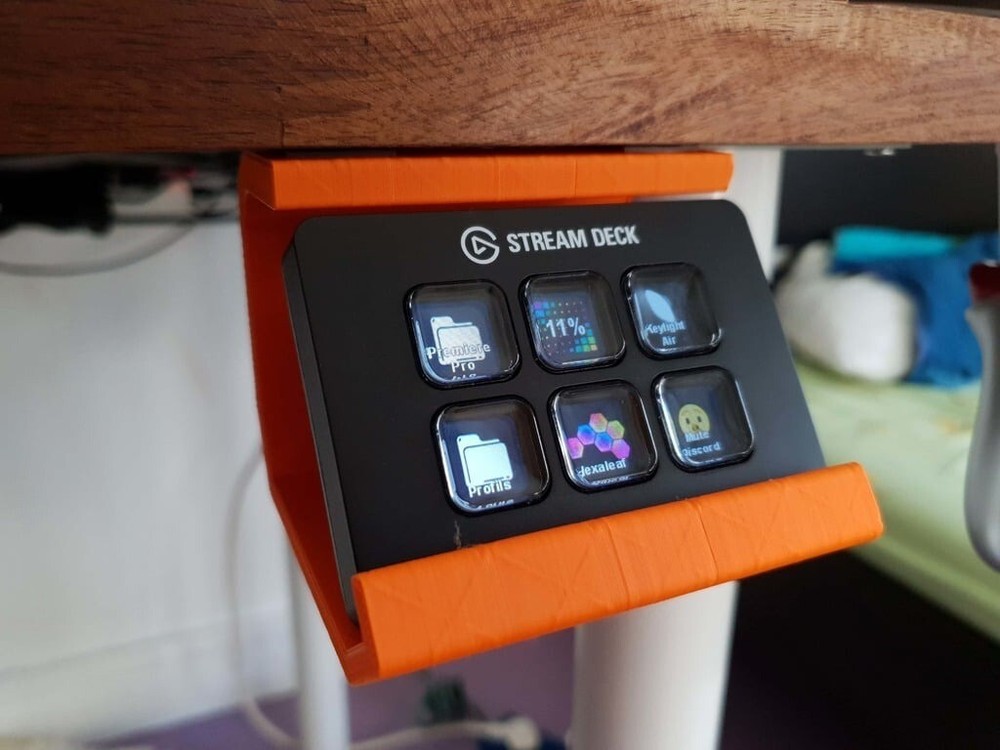 Underdesk Streamdeck Mini mount