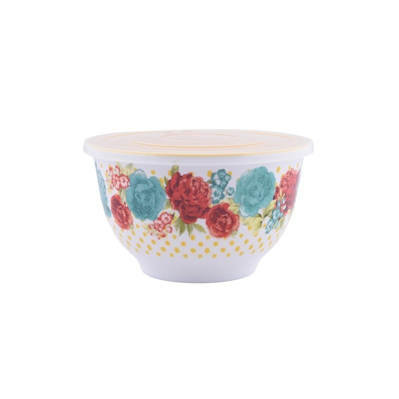 Melamine Mixing Bowl Set 10 Piece Nesting Kitchen Prep Storage Dishwasher Safe