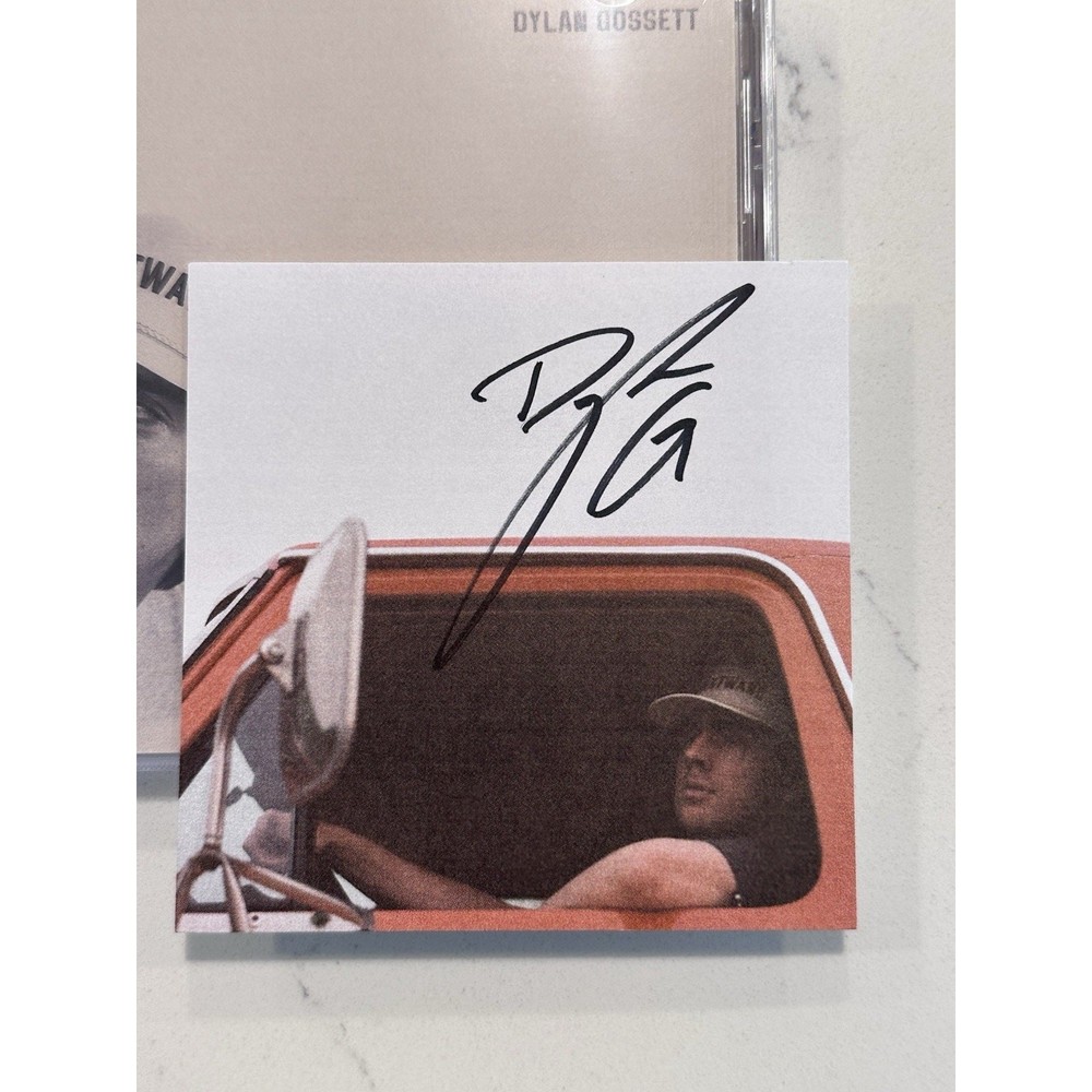 Dylan Gossett Autographed Signed CD Westward #1