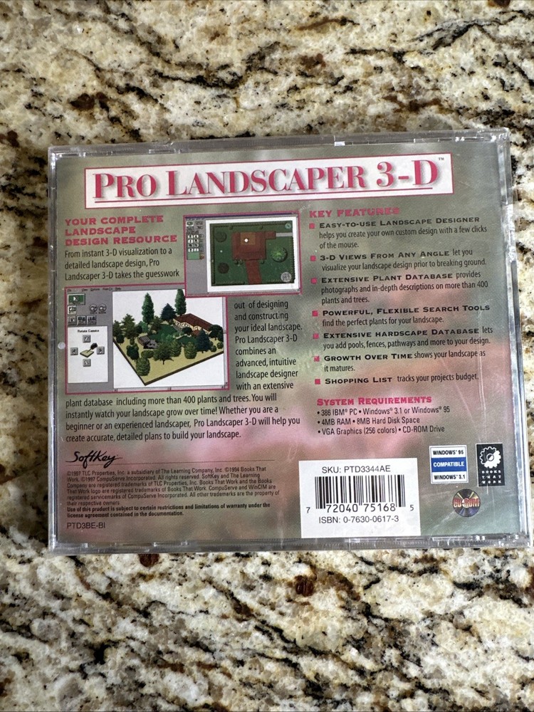 Pro Landscaper 3-D by Softkey
