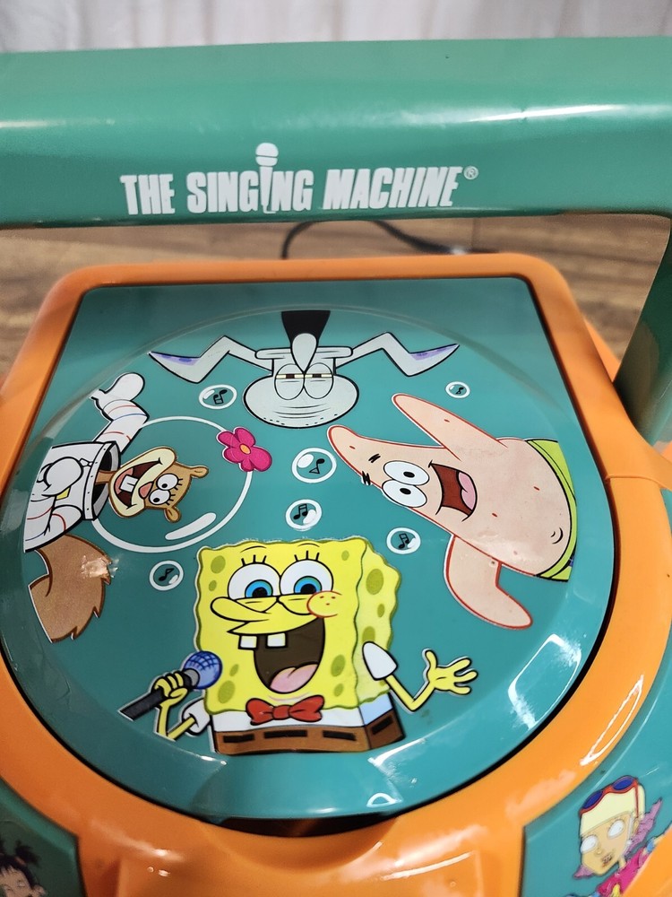 Vintage The Singing Machine Karaoke Nickelodeon Version