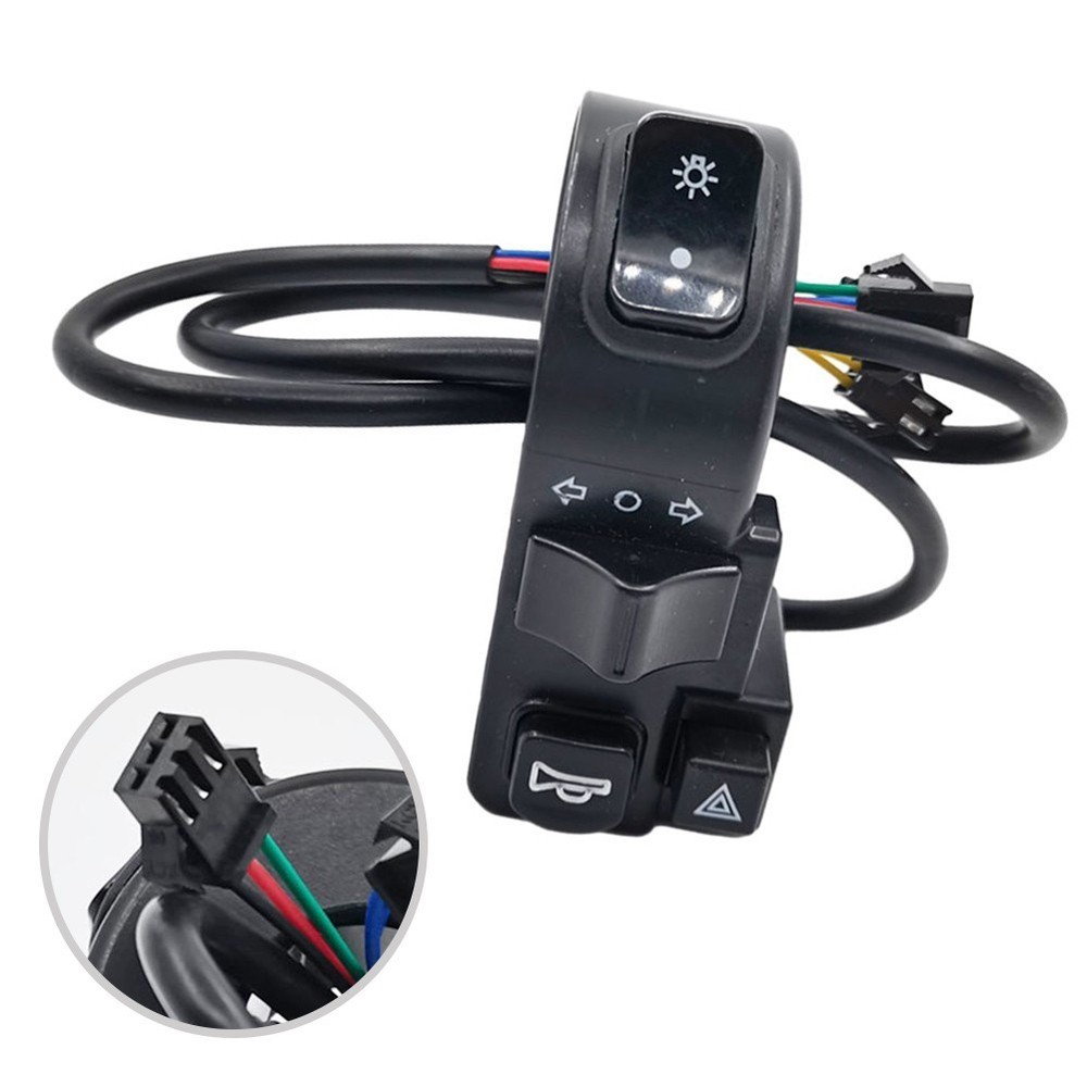 Electric Throttle Handlebar Switch Lights Indicator ON/OFF)button Druable