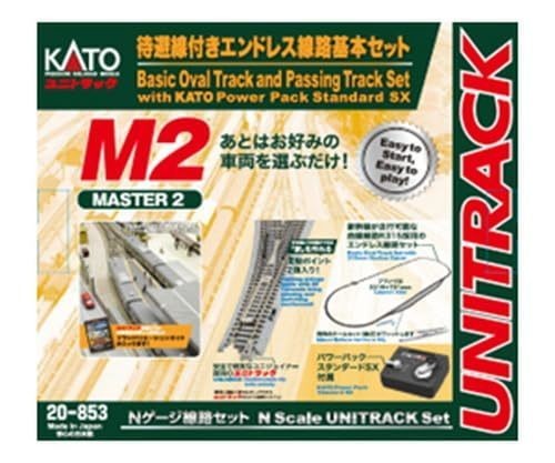 KATO N Gauge M2 Endless Basic Set 20-853 Model Train Railway Track Express