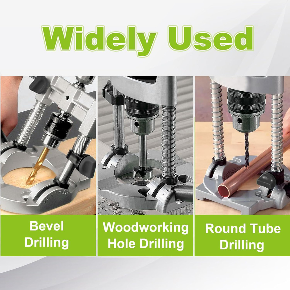 Portable Drill Press for Hand Drill, Adjustable Multi-Angle for 1.5-13Mm Drill H