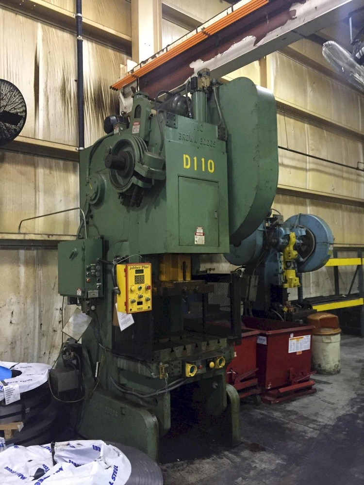 110 TON BROWN AND BOGGS OBI PRESS