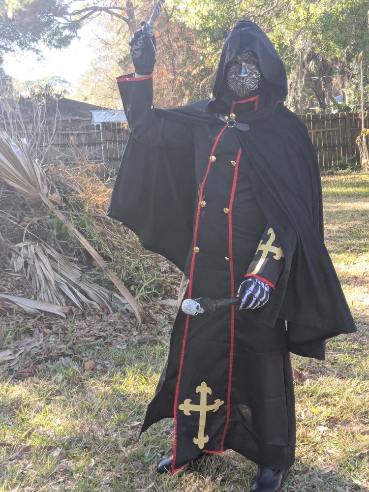 Black Priest Robe
