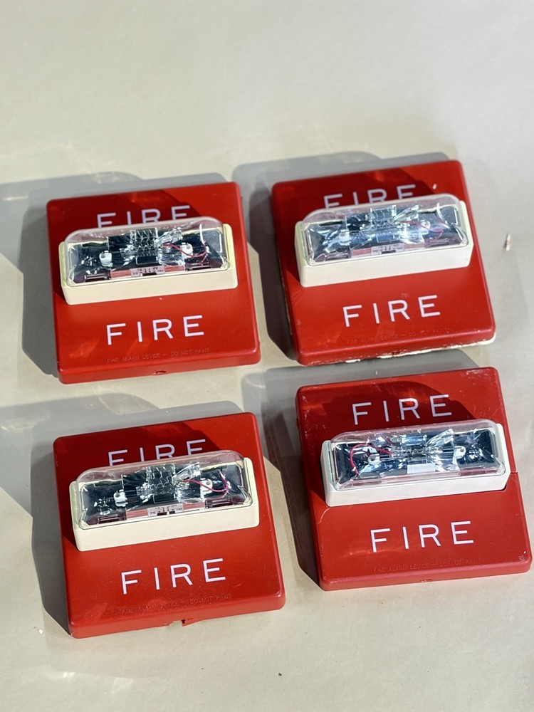 WHEELOCK RSS-24MCW FIRE ALARM STROBE used