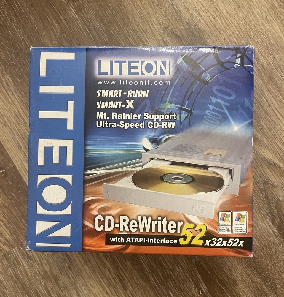 LiteOn CD-ReWriter 52x32x52x ATAPI/E-IDE Interface New Open Box