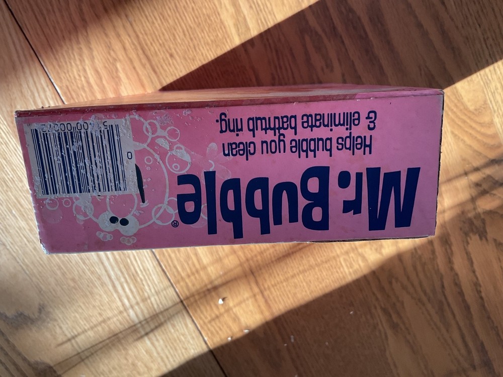 Vintage MR. BUBBLE (Gold Seal Co.) Unopened Box