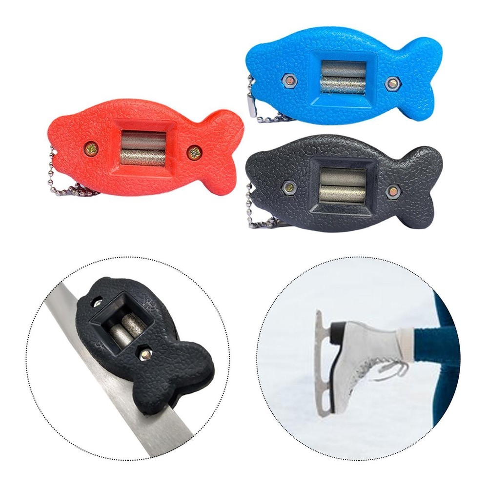 Ice Skate Sharpener Grinder Accessories Adjustable Skates Accessories Double