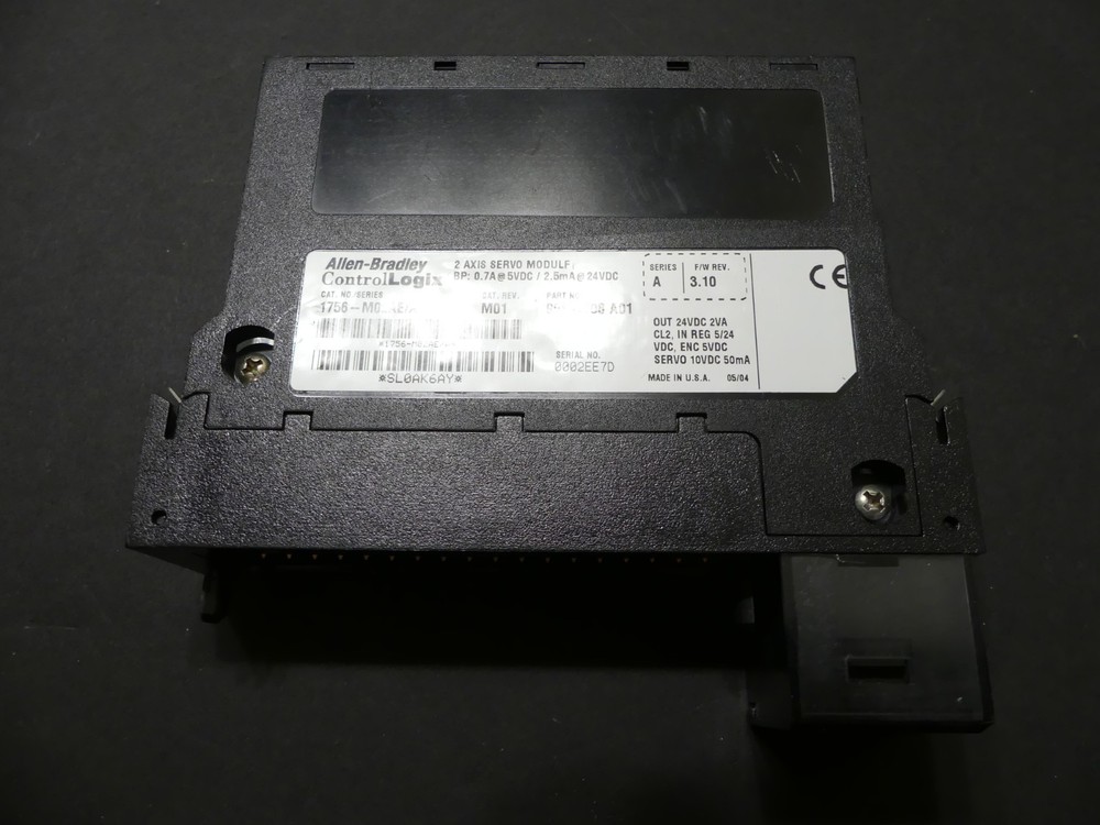 ALLEN BRADLEY 1756-M02AE /A CONTROLLOGIX 2 AXIS ANALOG SERVO MODULE