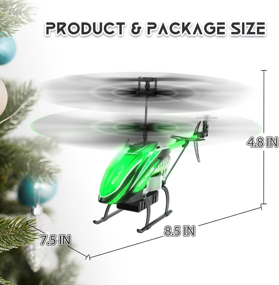 Stunning LED Remote Control Helicopter with 30 Mins Flight & Easy Controls
