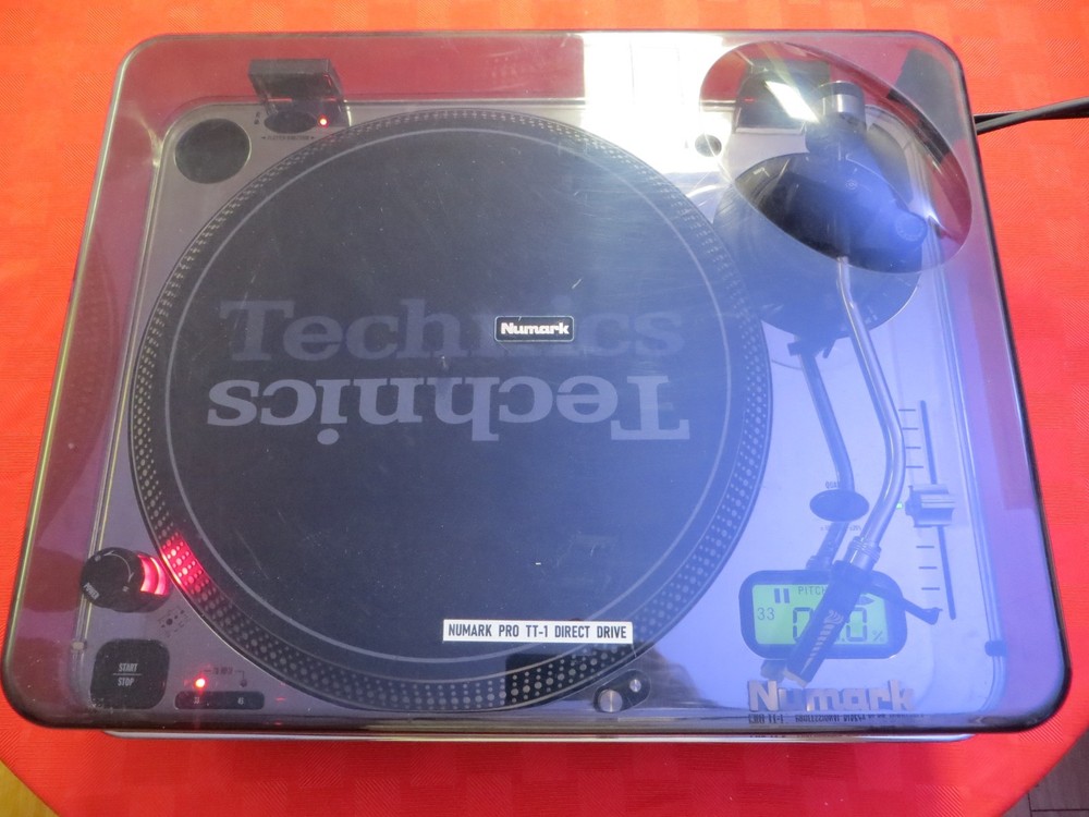 Numark Pro TT-1 Professional Direct Drive Turntable - DJ Vinyl Record Player