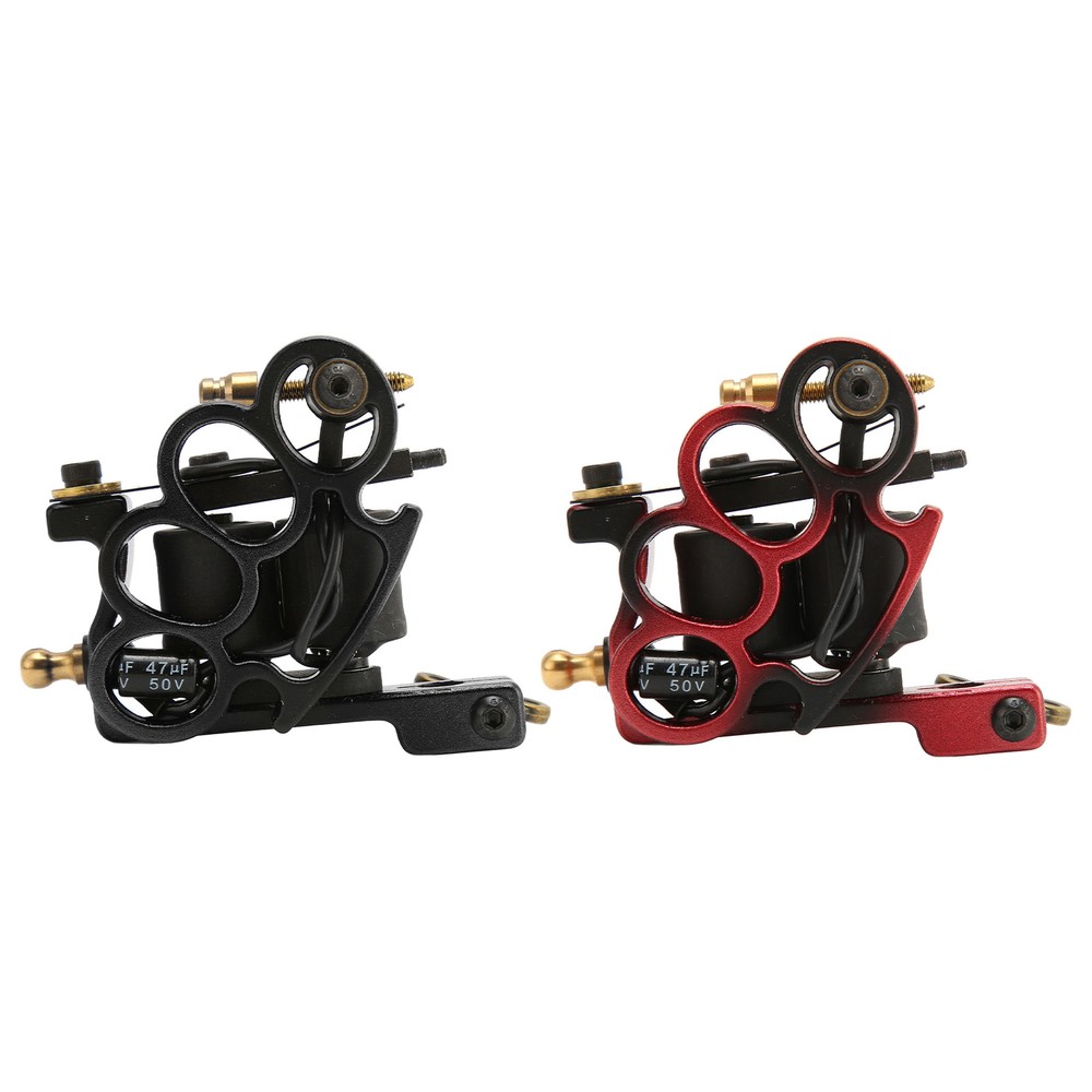 Tattoo Coil Machine 10 Wraps Liner Shader Lightweight Precise 5V Start Volta L2S