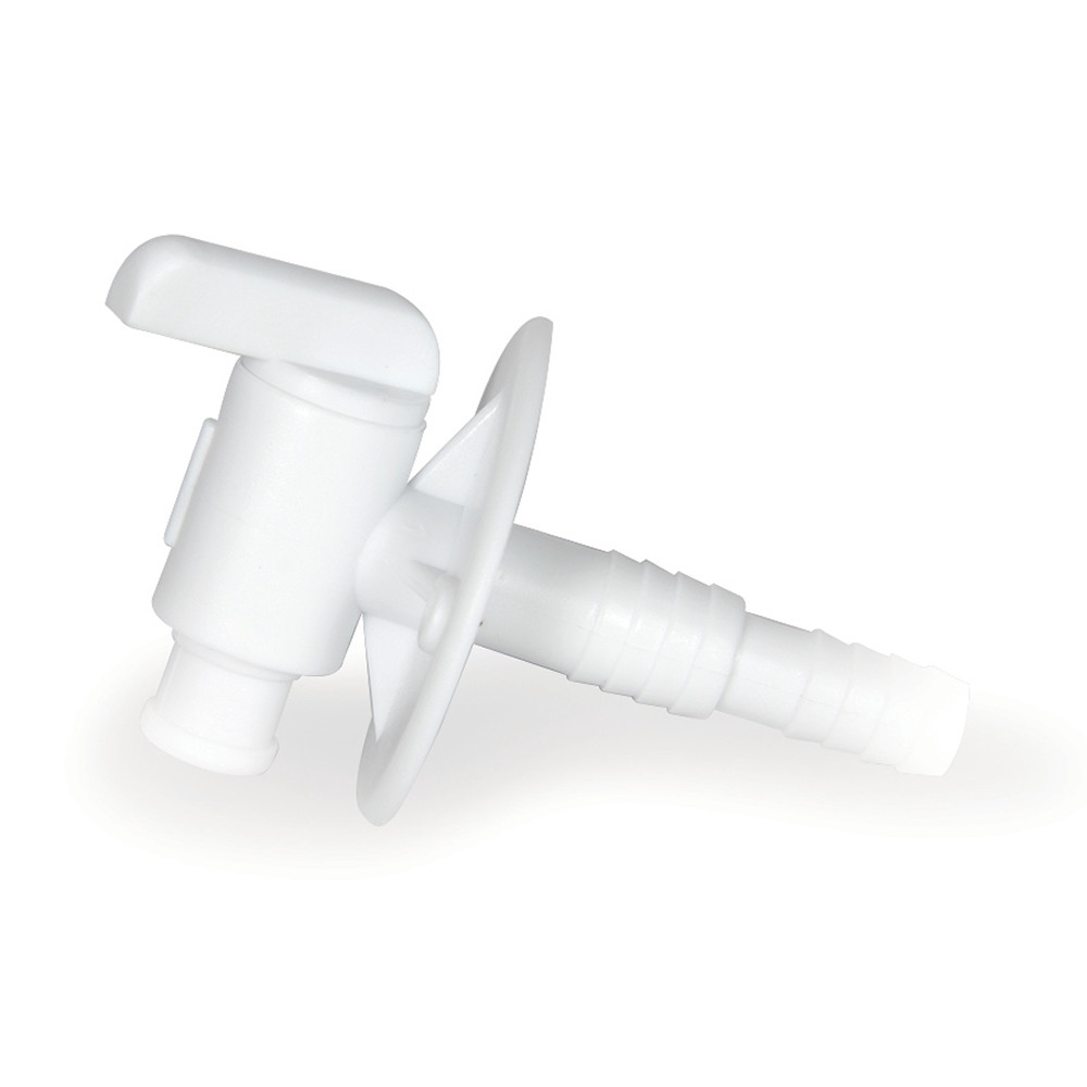CAMCO 22223 RV CAMPER DUAL SIZE 3/8 - 1/2 BARB DRAIN VALVE