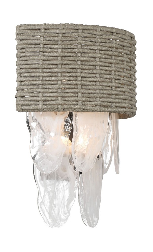 Minka Lavery Breakers Isle 4 Light Wall Sconce, Coal