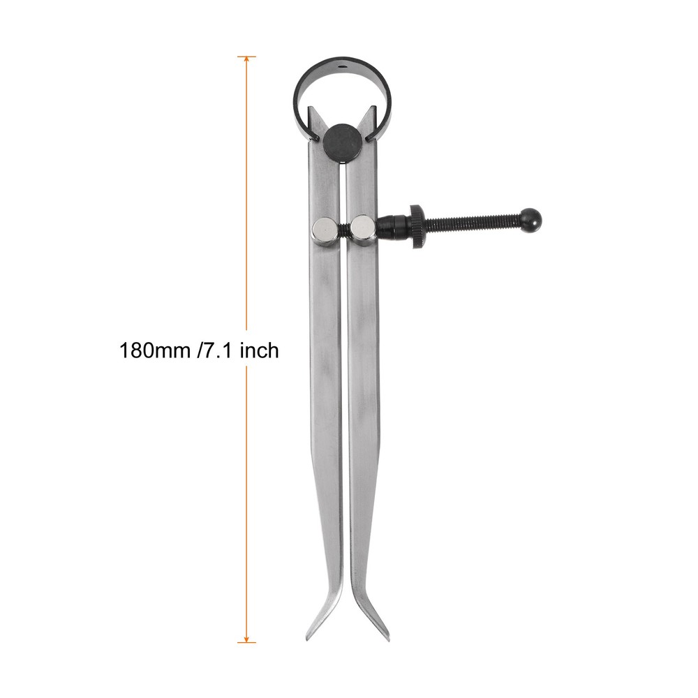 Spring Joint Caliper 6" 150mm Adjustable Spring Inside Caliper with Solid Nut