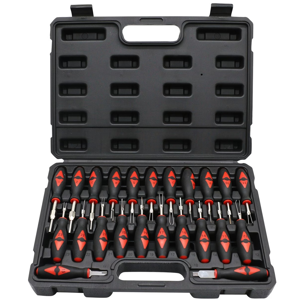 23Pc Universal Terminal Connector Release Kit Extractor Removal Pin Release Tool