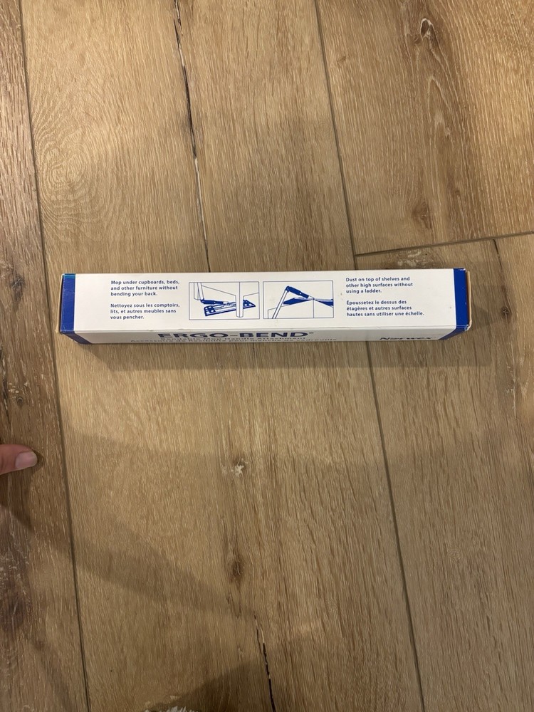 Norwex Ergo-Bend Bendable Mop Handle Attachment Blue