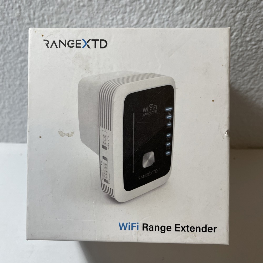 RANGEXTD WiFi Range Extender: Improves Coverage Speed up to 300Mbps