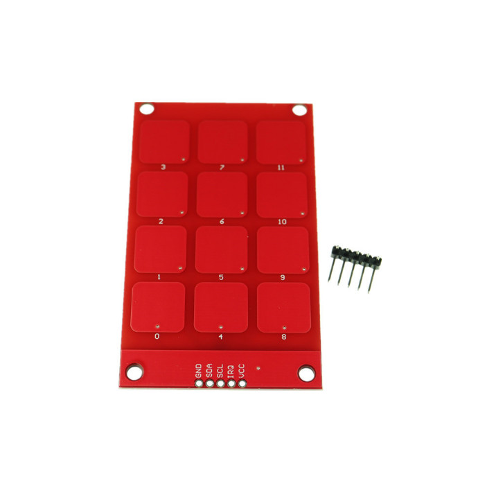 MPR121 capacitive touch sensor module sensor keys keyboard keys for arduino