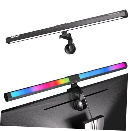 Monitor Light Eye-Care Dual Light Computer Light Bar Gaming RGB PRO Backlight