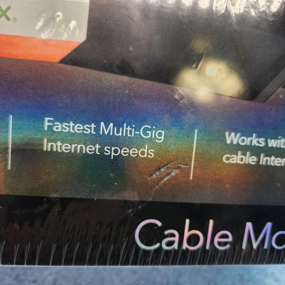 Netgear Nighthawk CM2000 2.5Gbps Multi Gig Internet Speed Cable Modem DOCSIS 3.1