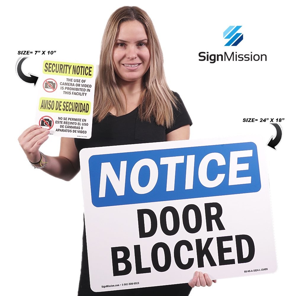 OSHA Danger Sign Not an Entry Exit Please Use Front Gate | Decal | Protect Y...