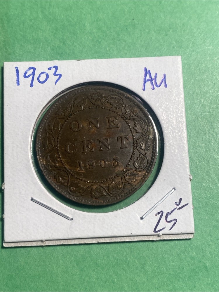1903 Canada 1 Cent AU