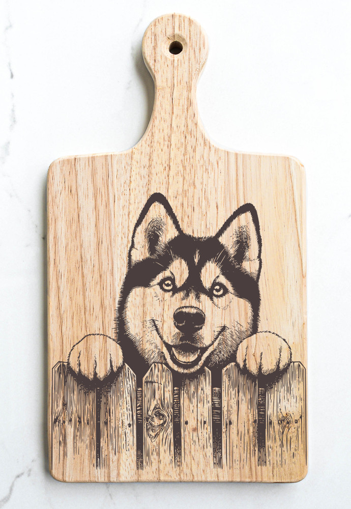 Husky Cutting Cheese Board