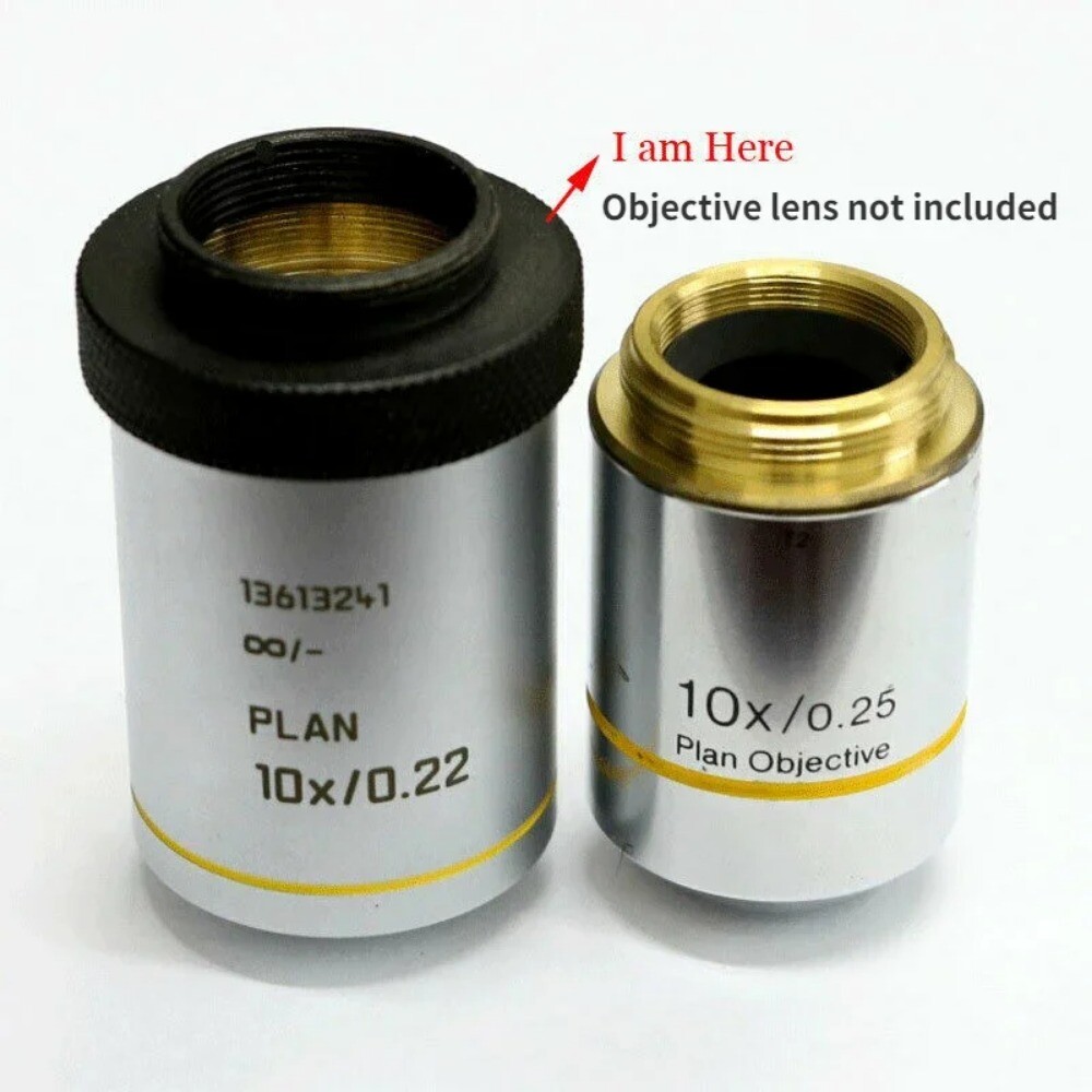Microscope Accessories Microscope Objective Lens Adapter Ring M26 M27 M42 RMS