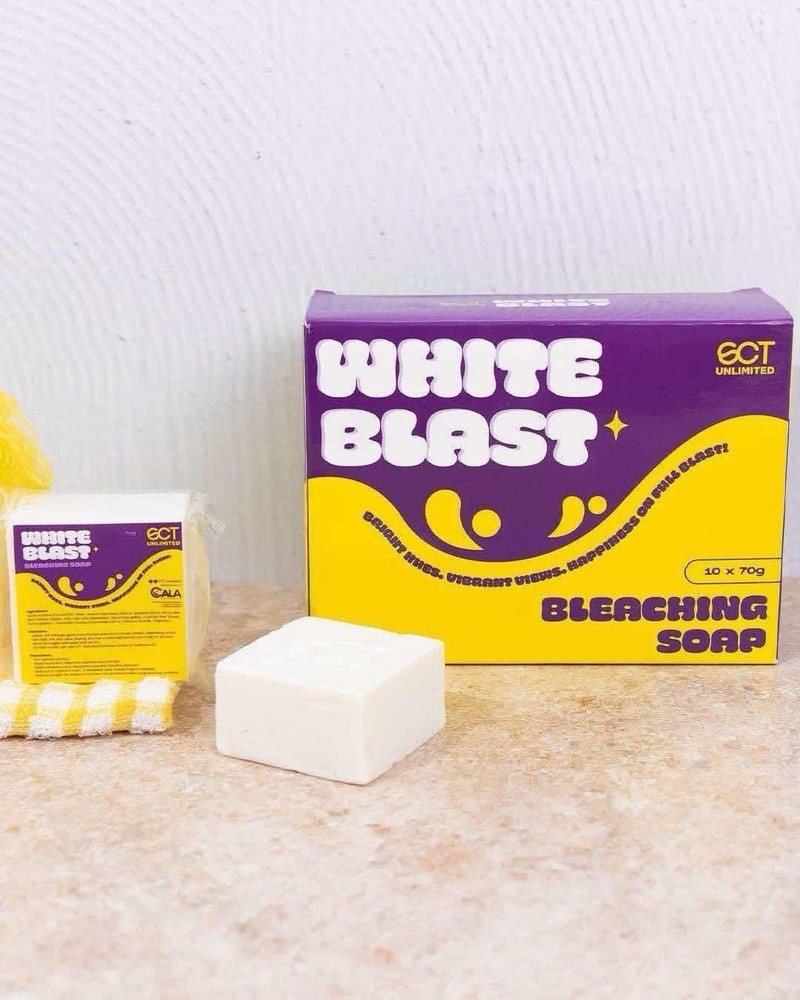 10 Bars SCT Unlimited White Blast Soap, 70g Each