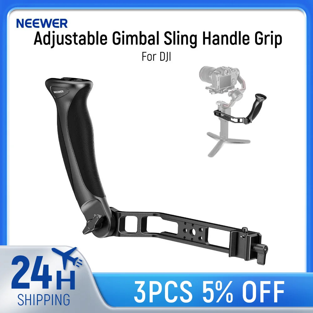 NEEWER BASIC Adjustable Gimbal Sling Handle Grip For DJI Ronin RS4 Mini RS4 RS4