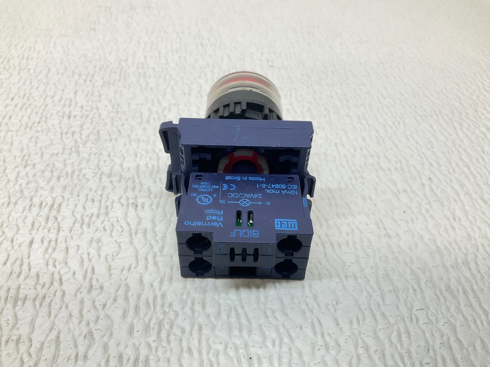 WEG BC01F Red Illuminated Momentary Push Button BCO1F (TSC)