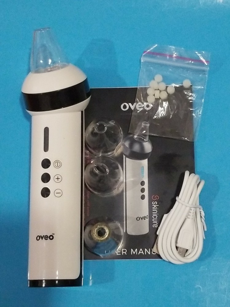 Oveo MICRODERMABRSION DEVICE Skinicure BLACKHEAD REMOVER . OPENED BOX