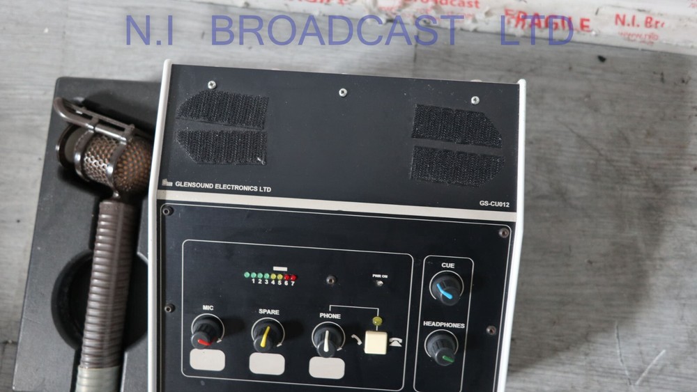 Glensound gs-cu012a commentars box with coles microphone