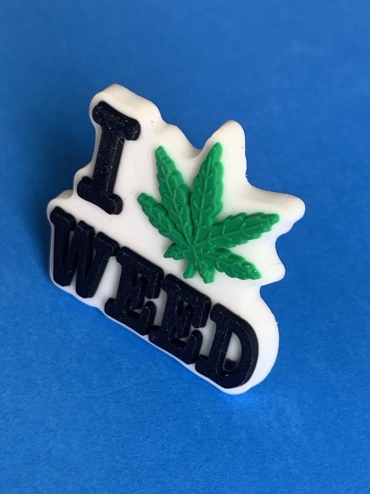 Marijuana Cannabis Shoe Charm