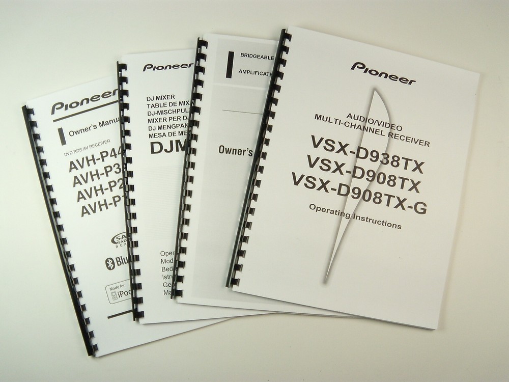 Pioneer CDJ-350 CD Player Owners Manual