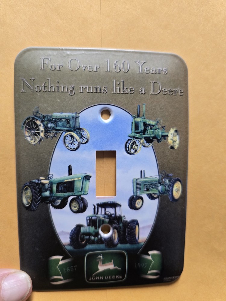 John Deere Light Switch Single Cover  New. T125