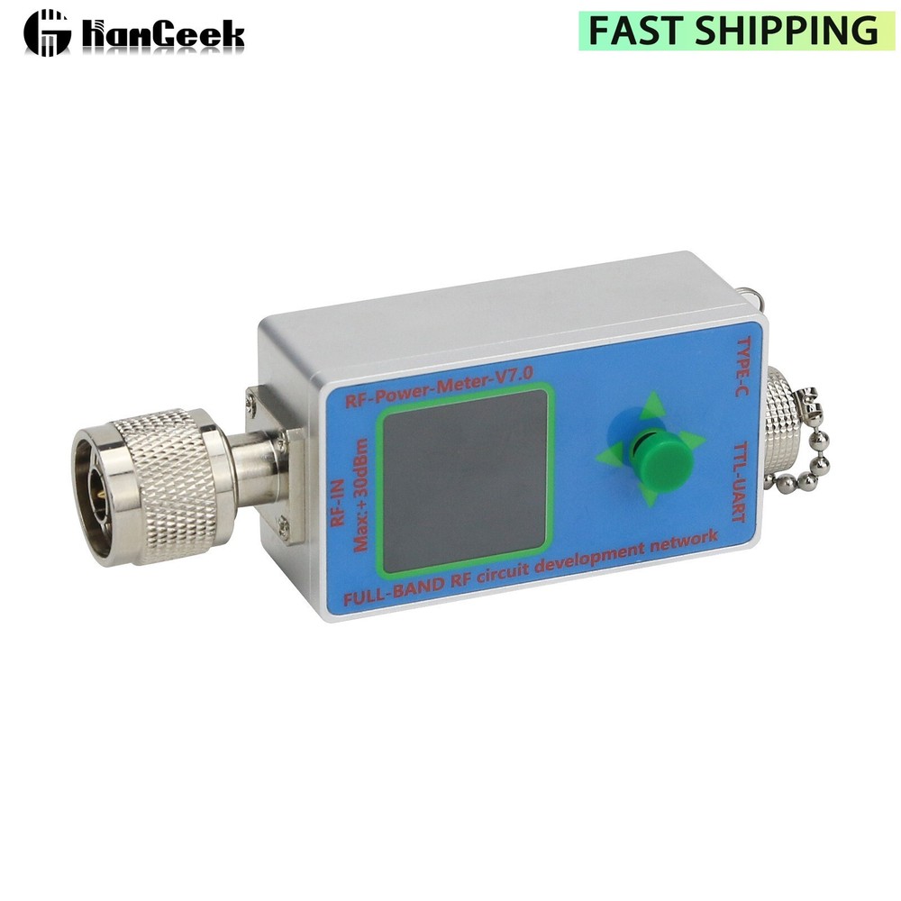 RF Power Meter 10GHz Type-C Full-band RF Circuit Development Network Serial COMM
