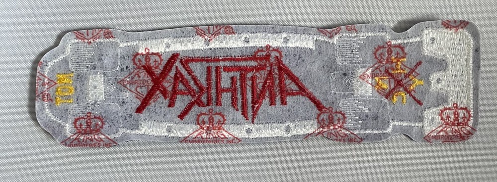 Vintage ANTHRAX Patch…Last One Left