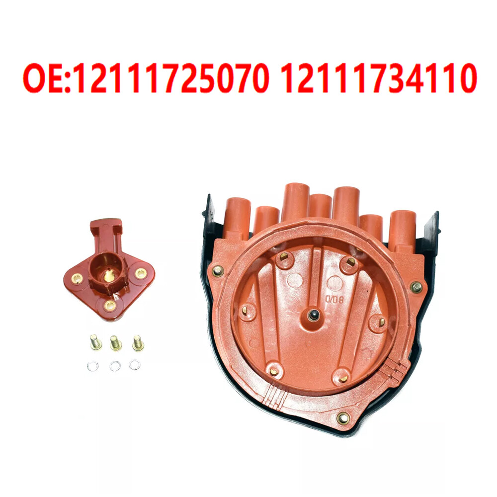 Fit BMW E23 E24 E28 E30 E31 E32 Distributor Cap & Rotor
