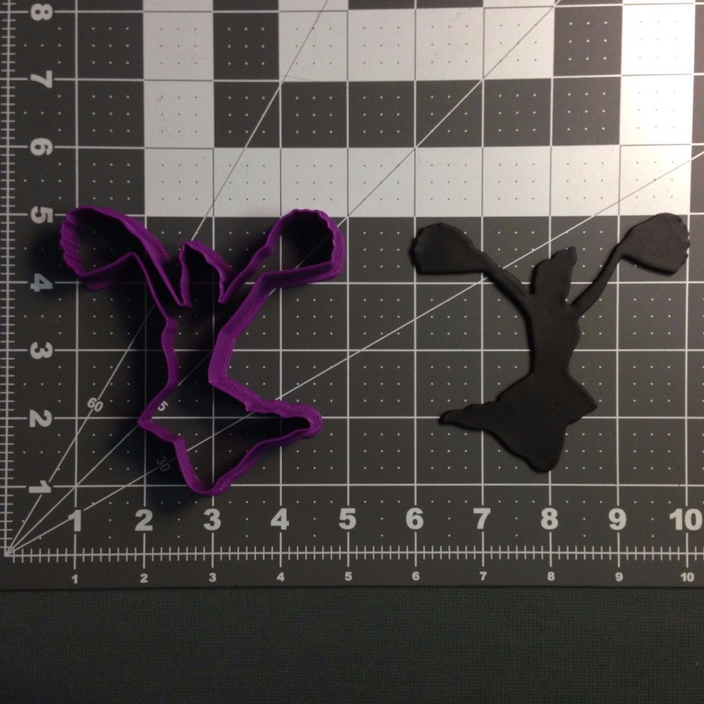 Cheerleader 101 Cookie Cutter