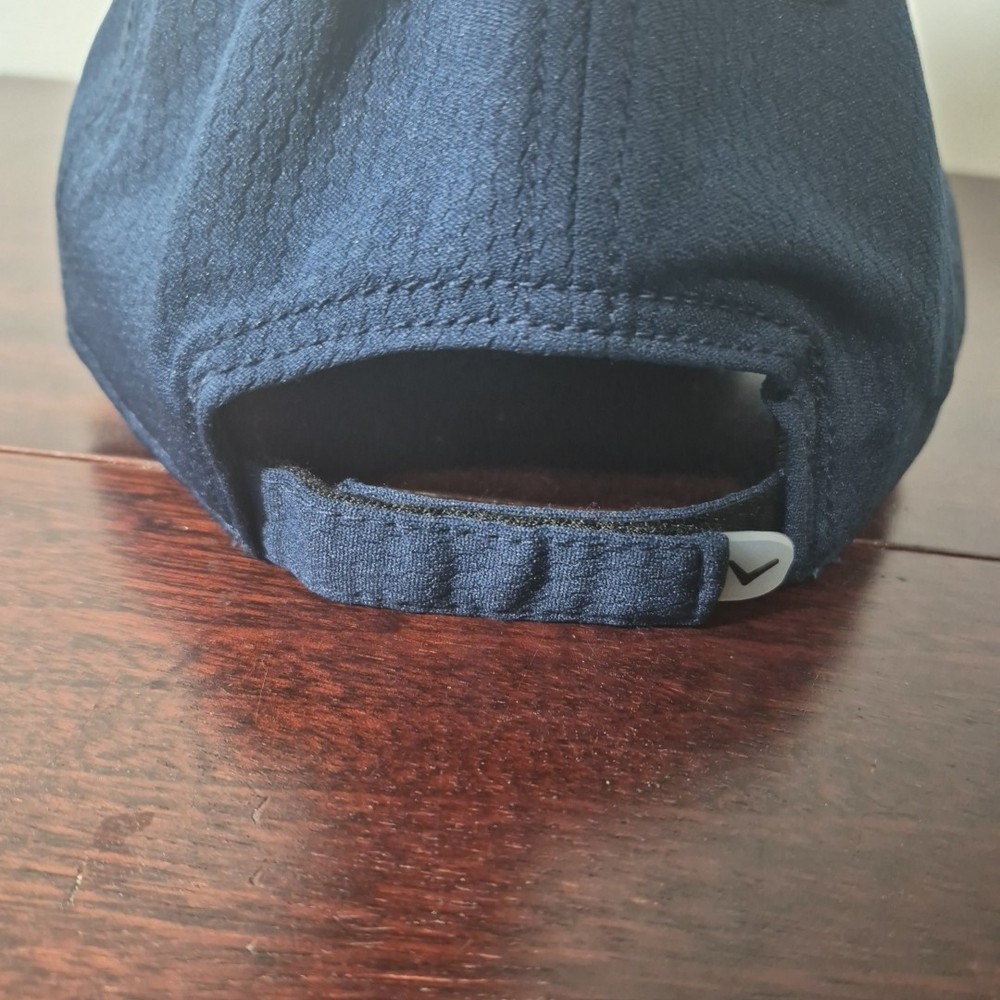 Callaway Golf Hat Cap Blue Adjustable OSFA Strap Back Breathable Embroidered